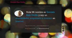 Desktop Screenshot of gonzaloruizutrilla.com
