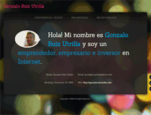 Tablet Screenshot of gonzaloruizutrilla.com
